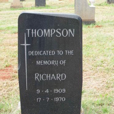 THOMPSON Richard 1909-1970