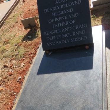 THOMSON Alan John 1947-2016