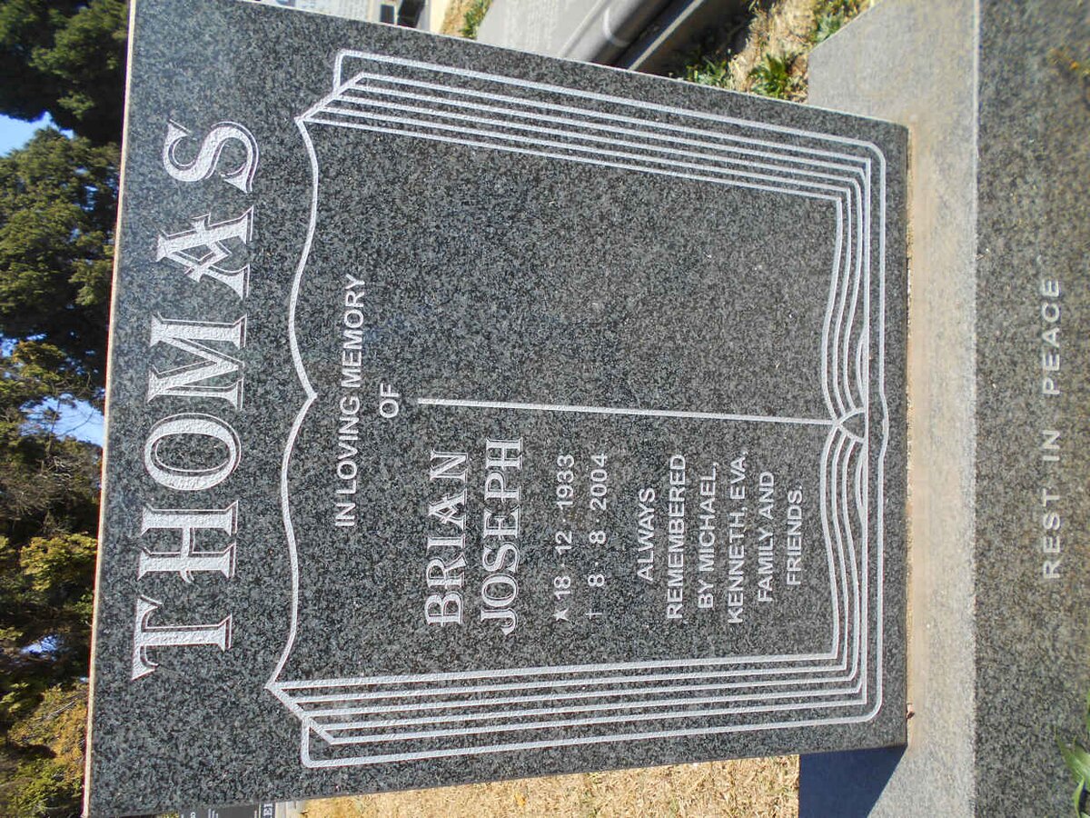 THOMAS Brian Joseph 1933-2004