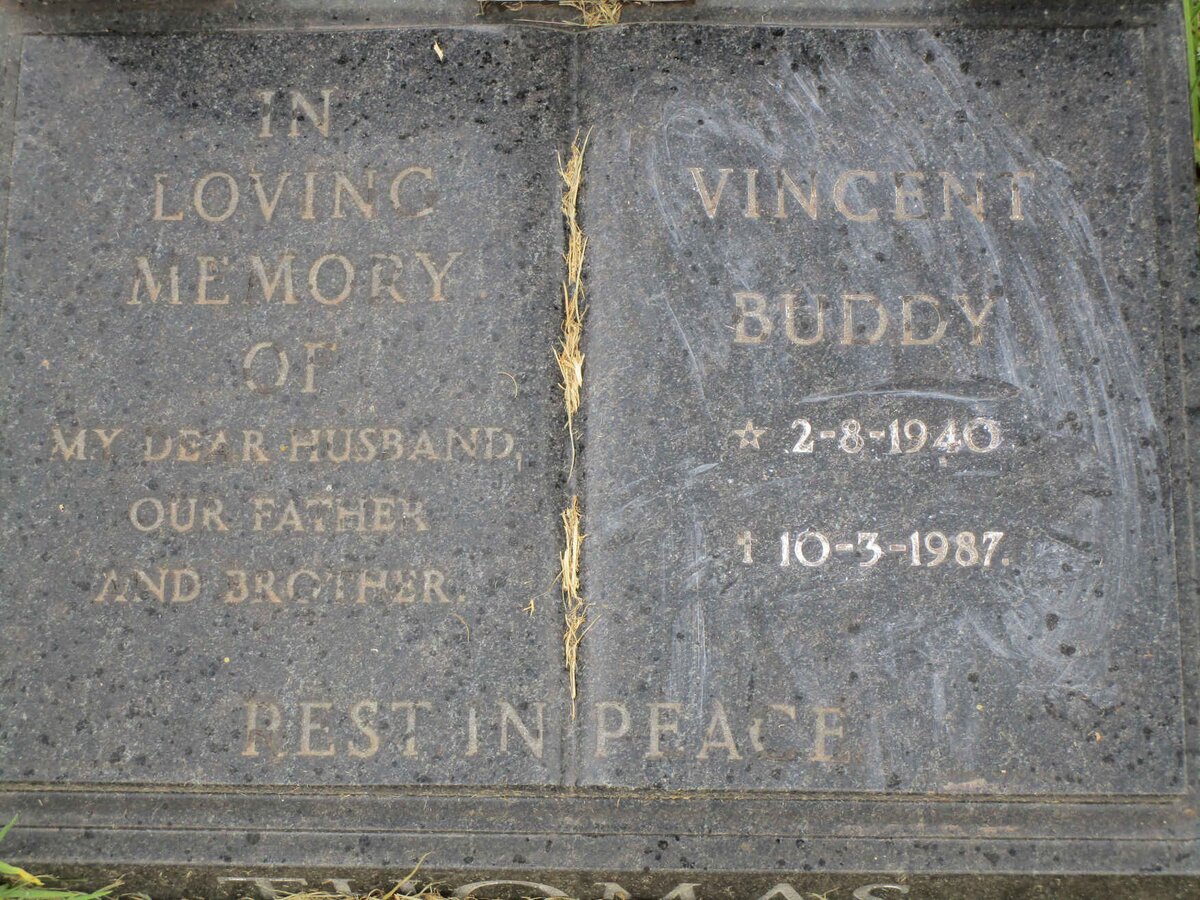 THOMAS Vincent Buddy 1940-1987