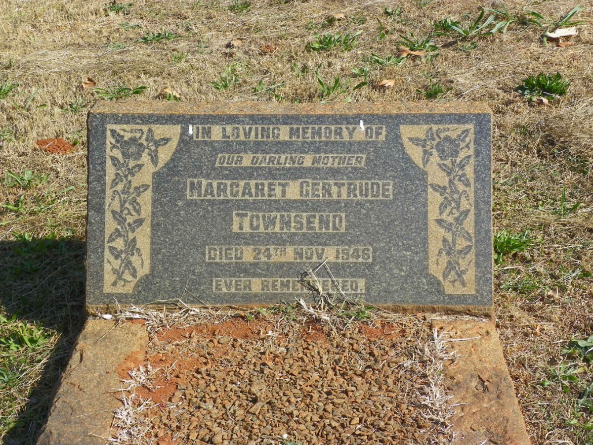 TOWNSEND Margaret Gertrude -1946