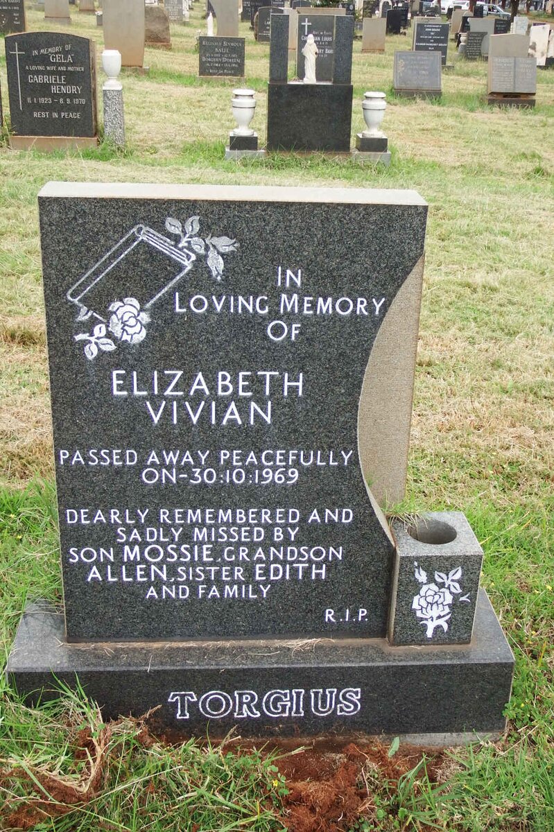 TORGIUS Elizabeth Vivian -1969
