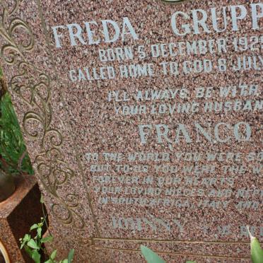 TOIT Freda Gruppino, du 1929-2009 :: TOIT Johnny, du -1952