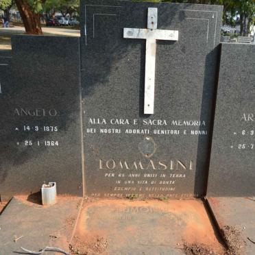 TOMMASINI Angelo 1875-1964 &amp; Argia 1882-1963