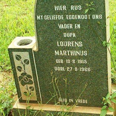 TOIT Lourens Marthinus, du 1915-1966