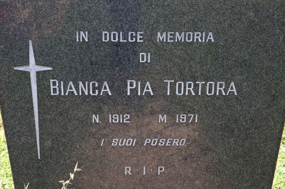 TORTORA Bianca Pia 1912-1971