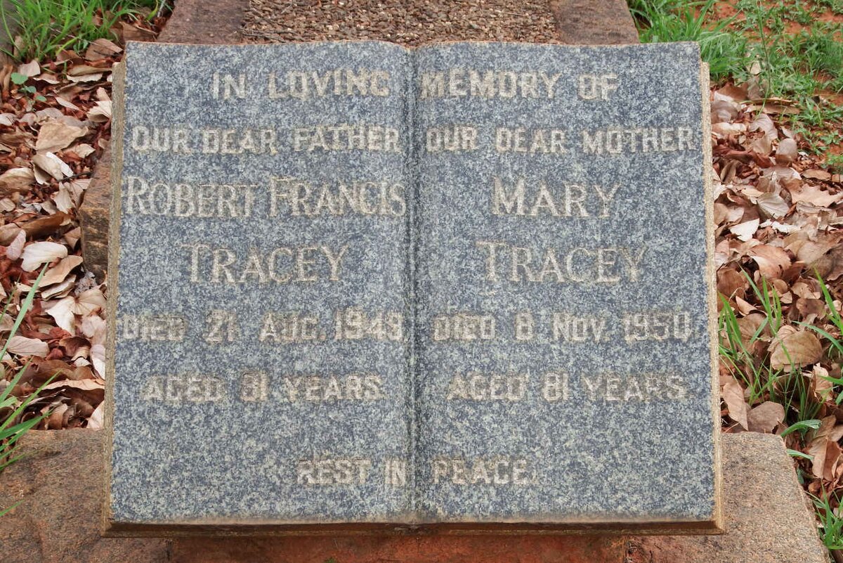 TRACEY Robert Francis -1949 &amp; Mary -1950