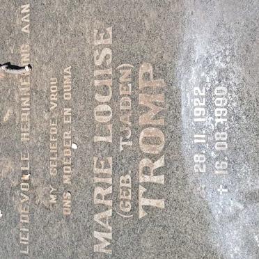 TROMP Marie Louise nee TJADEN 1922-1990