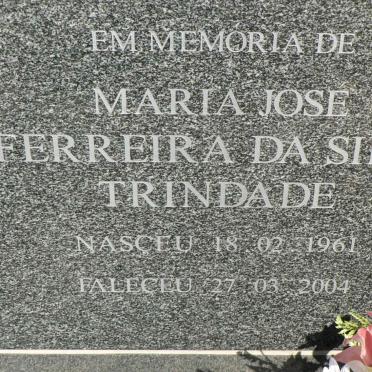 TRINDADE Maria Jose Ferreira Da Silva 1961-2004