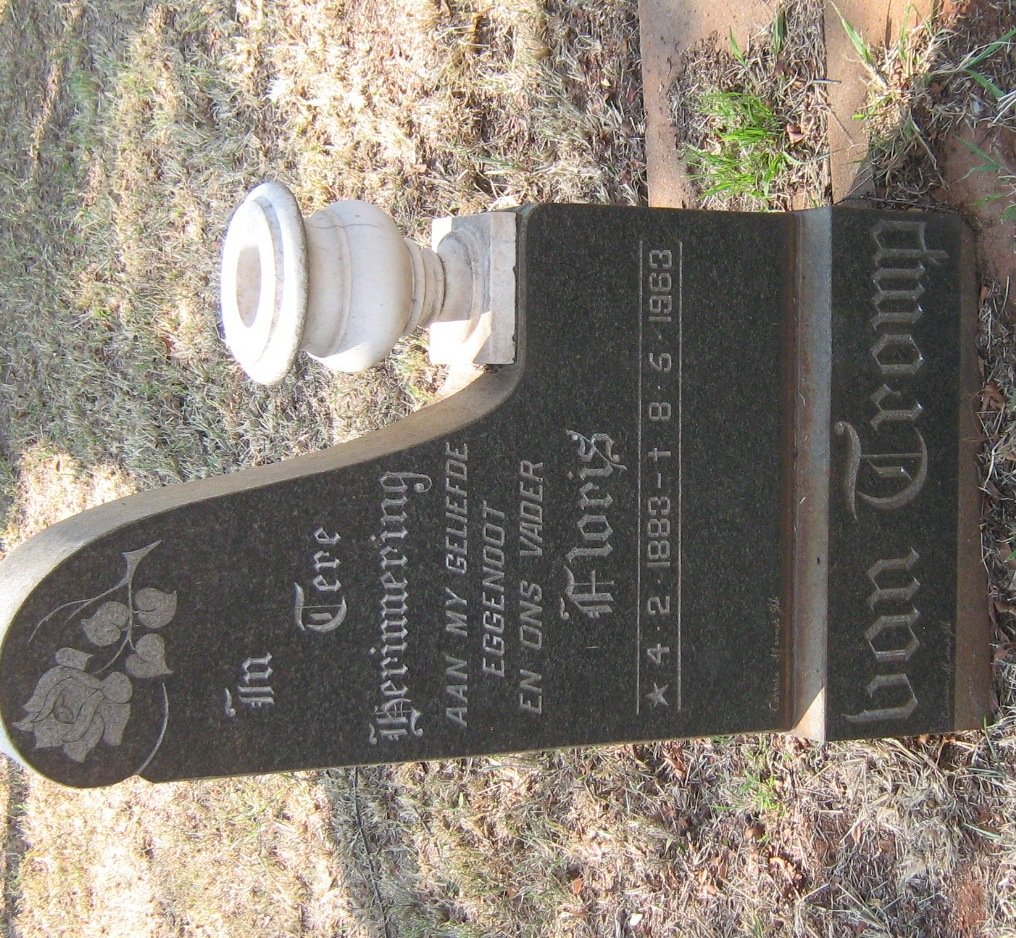 TROMP Floris, van 1883-1963