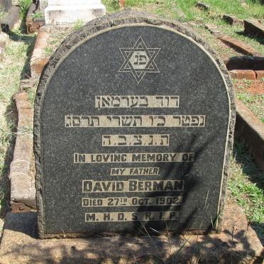 BERMAN David -1902