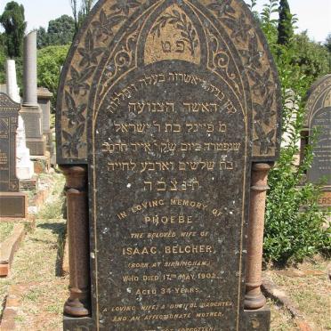 BELCHER Phoebe -1902