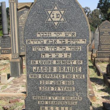 BRAUDE Jacob -1916