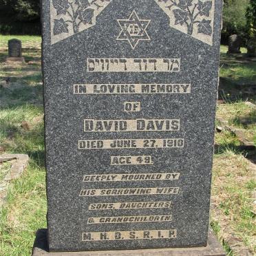 DAVIS David -1910