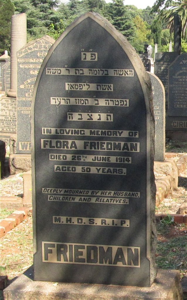 FRIEDMAN Flora -1914