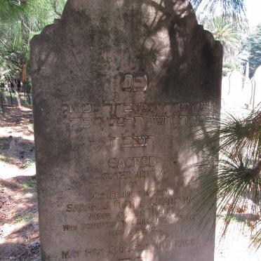 FRANK Sarah J. -1896