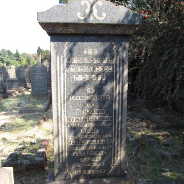 GOLDMAN Benjamin Hyman -1916