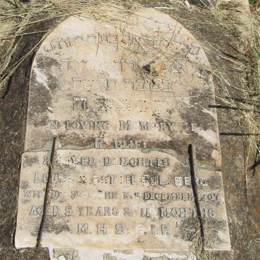 GOLDBERG Rachel -1907