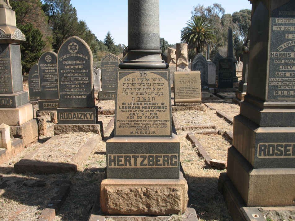 HERTZBERG Leonard -1913