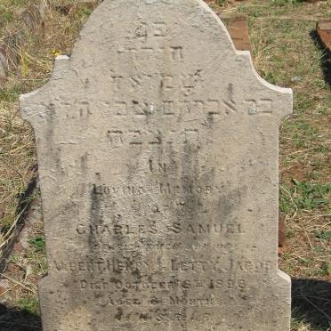 JACOB Charles Samuel -1898