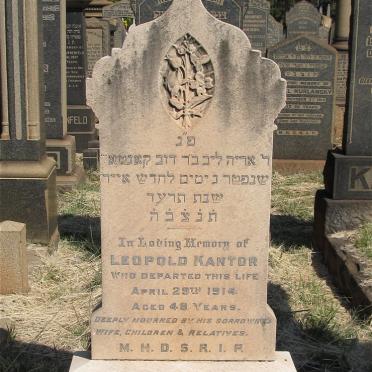 KANTOR Leopold -1914