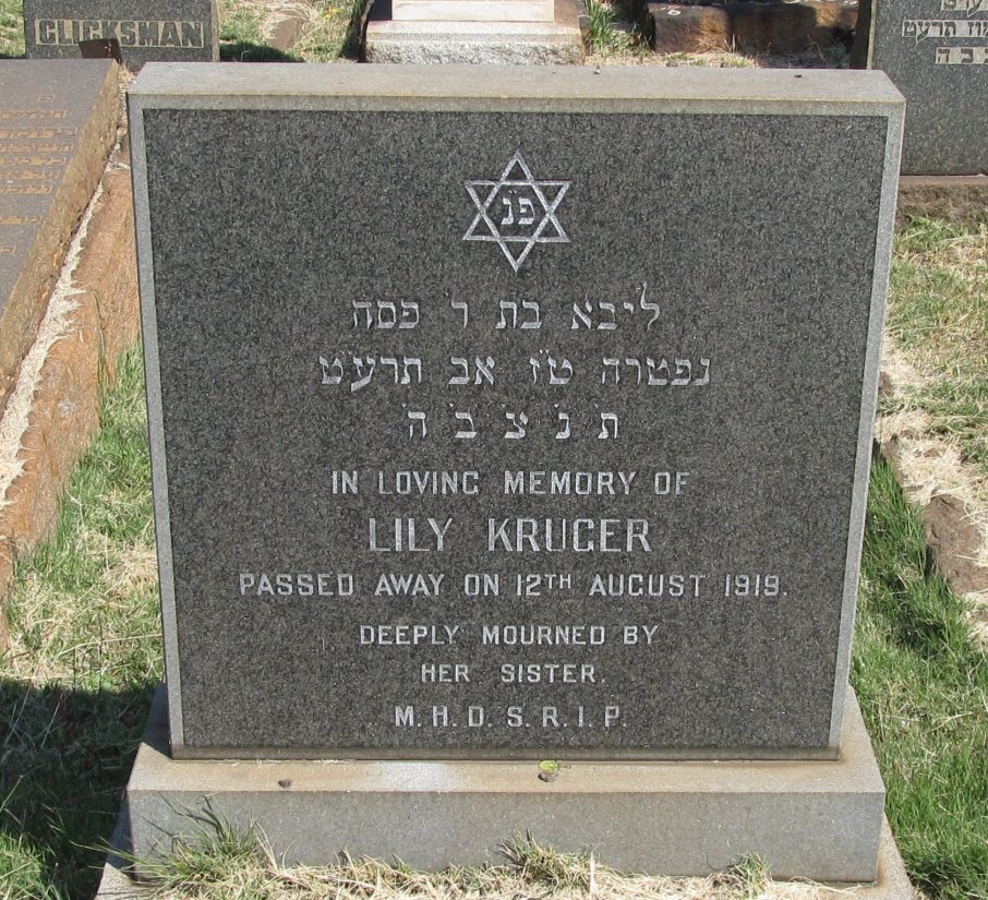 KRUGER Lily -1919
