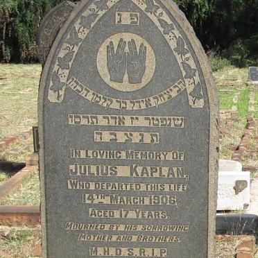 KAPLAN Julius -1906