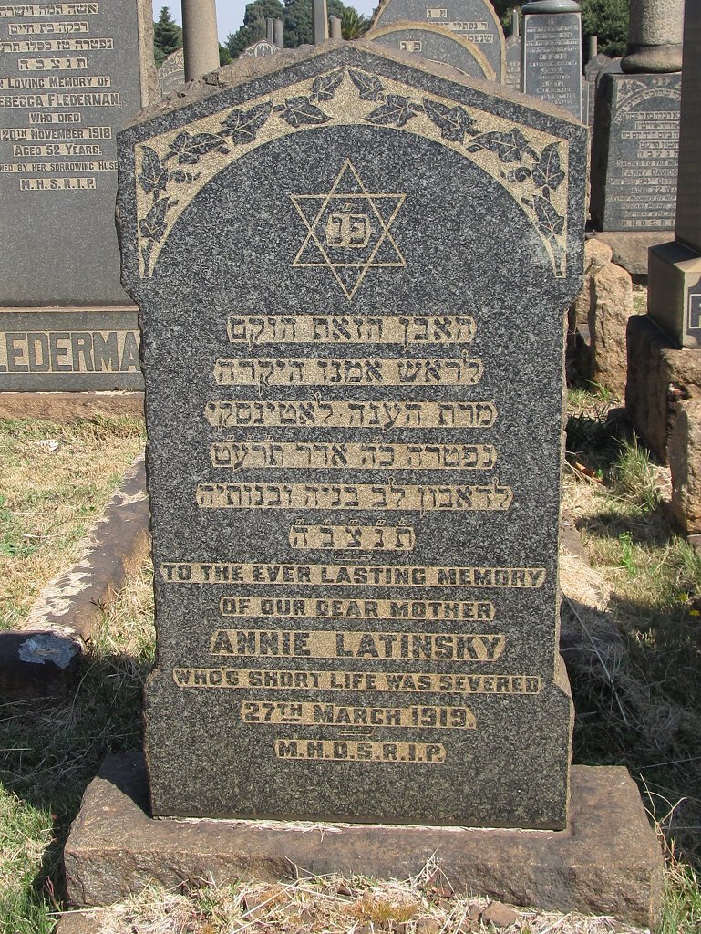 LATINSKY Annie -1919