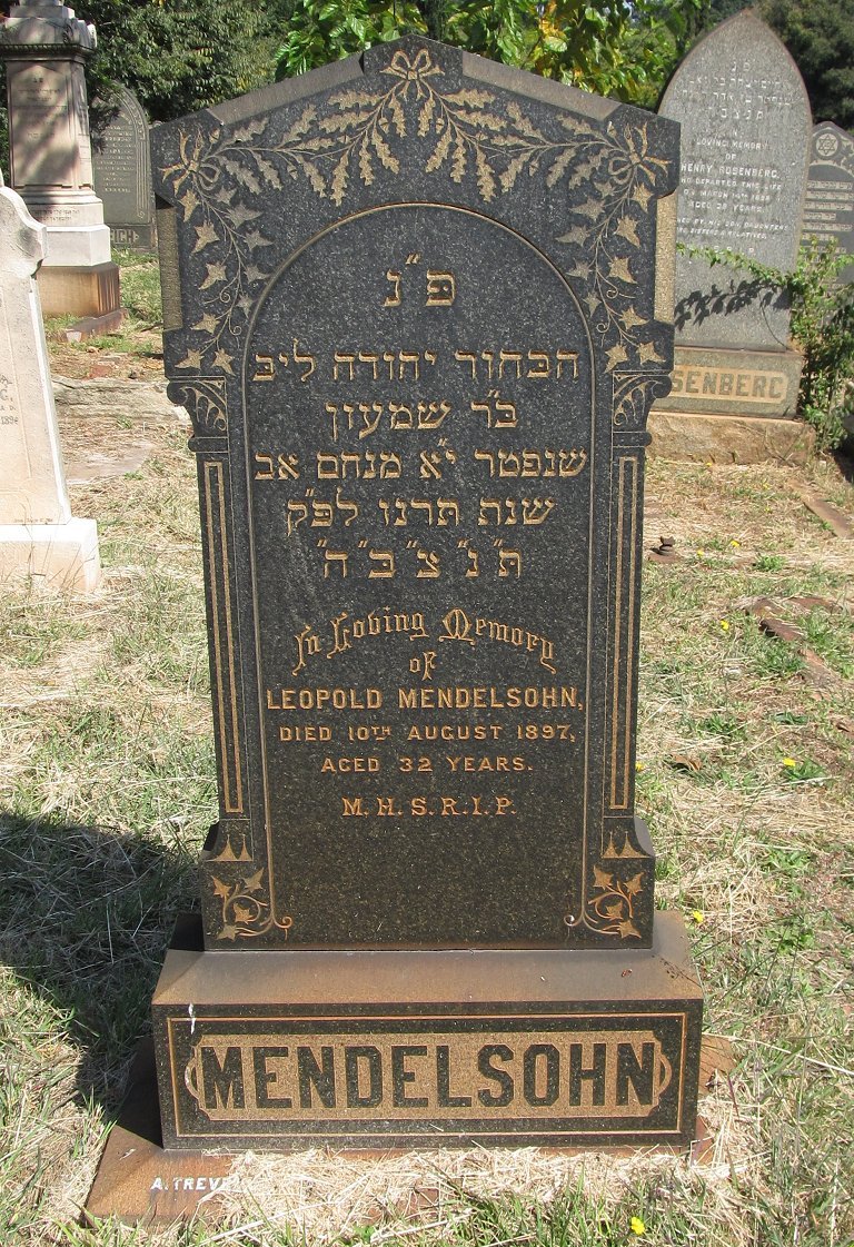 MENDELSOHN Leopold -1897