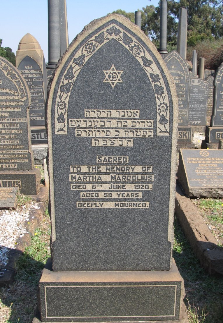 MARGOLIUS Martha -1920