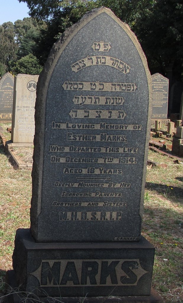 MARKS Esther -1914