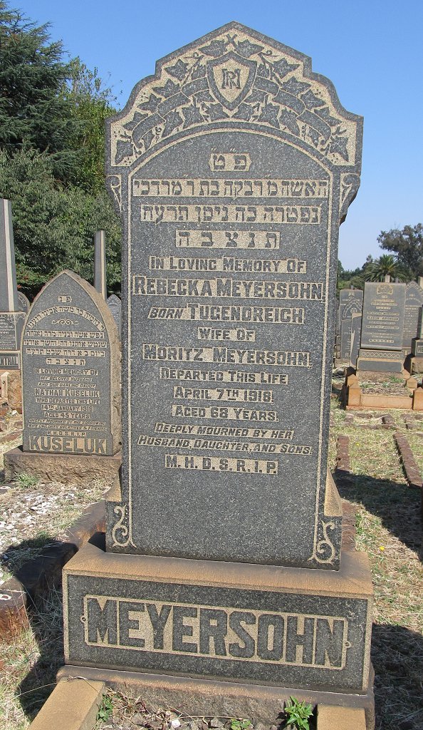 MEYERSOHN Rebecka -1918