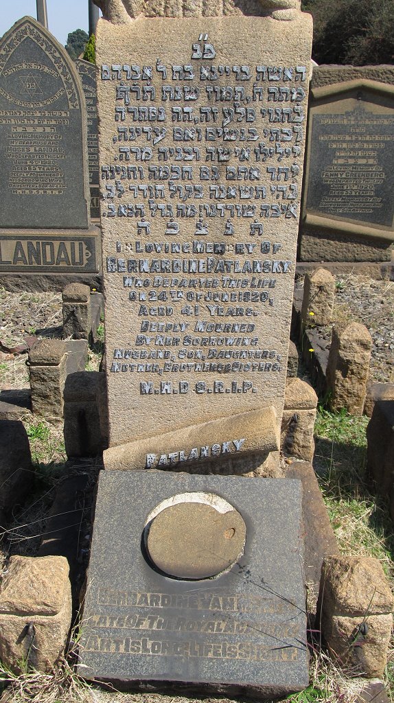 PATLANSKY Bernardine -1920