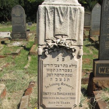 ROSENBERG Bertha -1905
