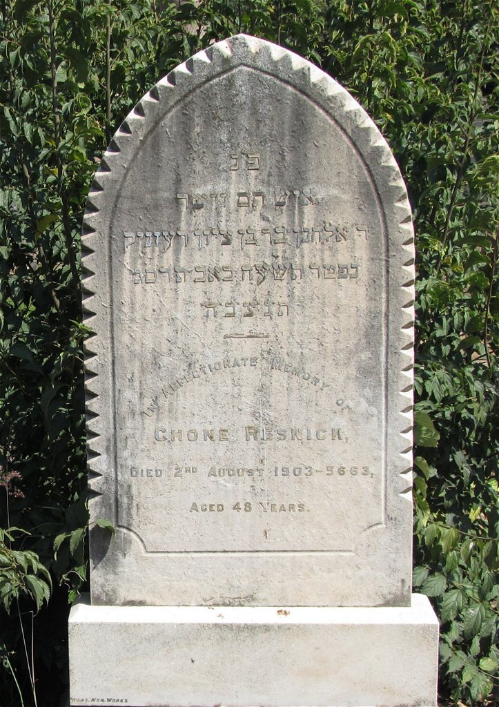RESNICK Chone -1903