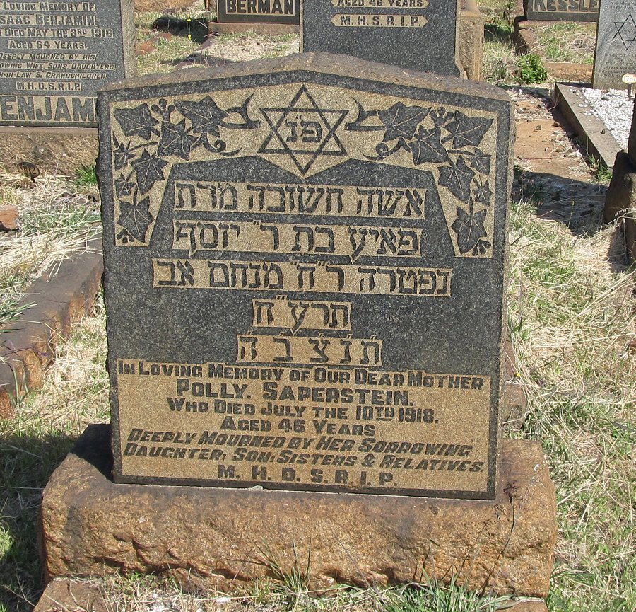 SAPERSTEIN Polly -1918