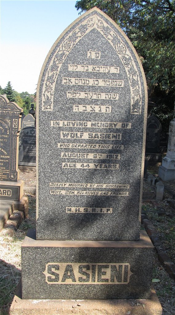 SASIENI Wolf -1912