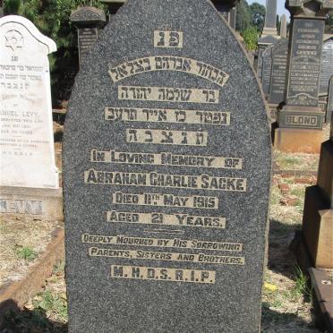 SACKE Abraham Charlie -1915