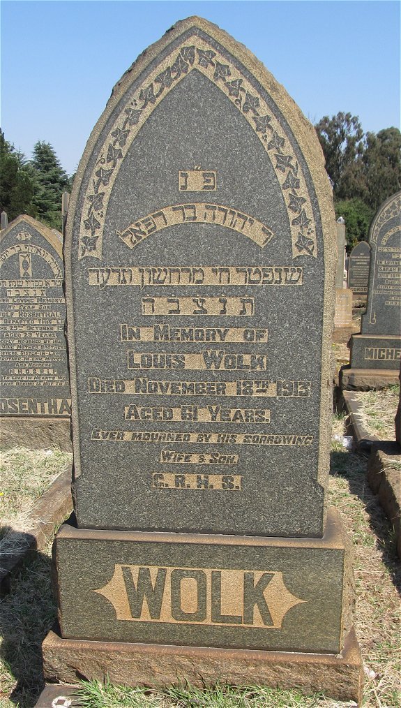 WOLK Louis -1913