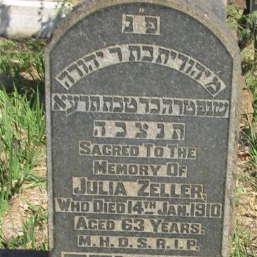 ZELLER Julia -1910
