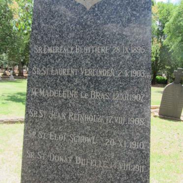 03. Burial plot: Holy Family Sisters