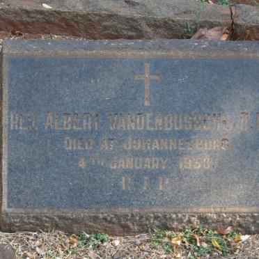 VANDENBUSSCHE Albert -1953