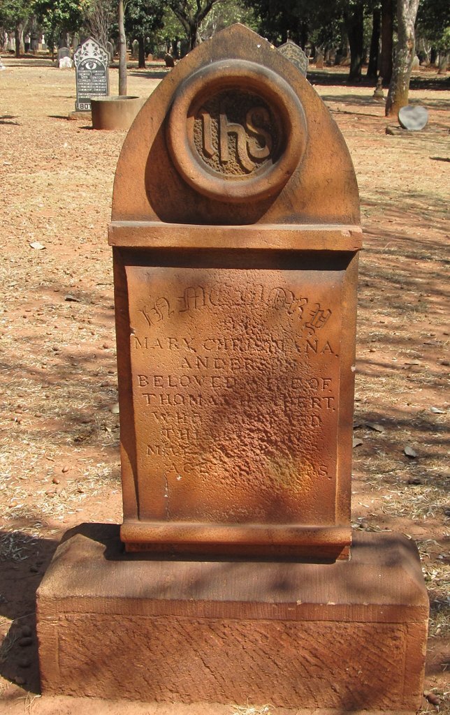 ANDERSON Mary Christiana