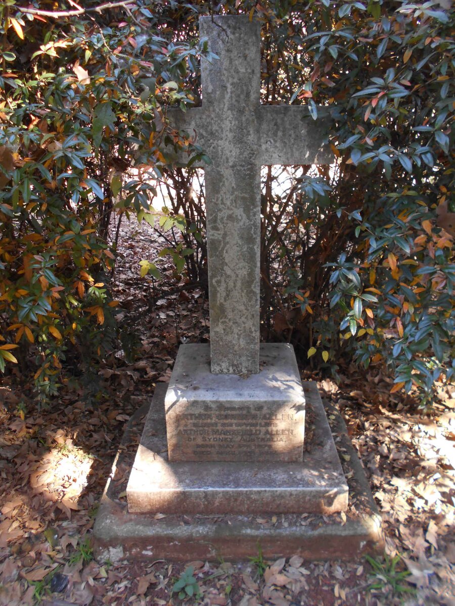 ALLEN Arthur Gordon 1870-1897