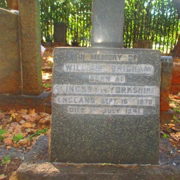 BRIGHAM William 1870-1941