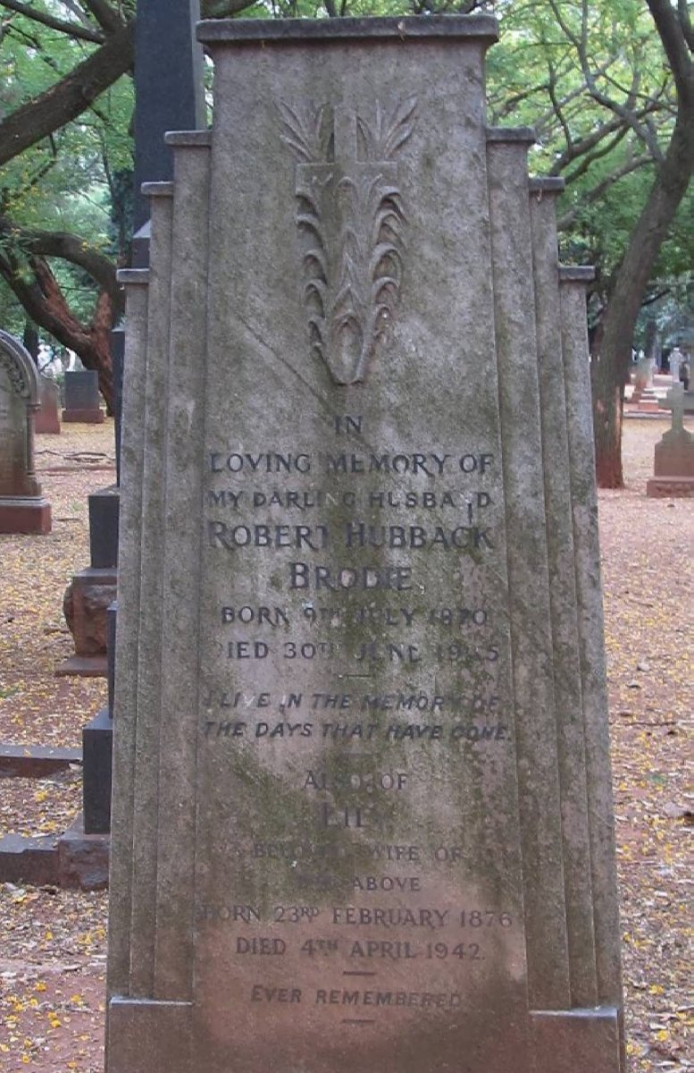 BRODIE Robert Hubback 1870-19?5 &amp; ? 1876-1942