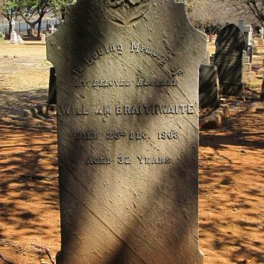 BRAITHWAITE William -1908