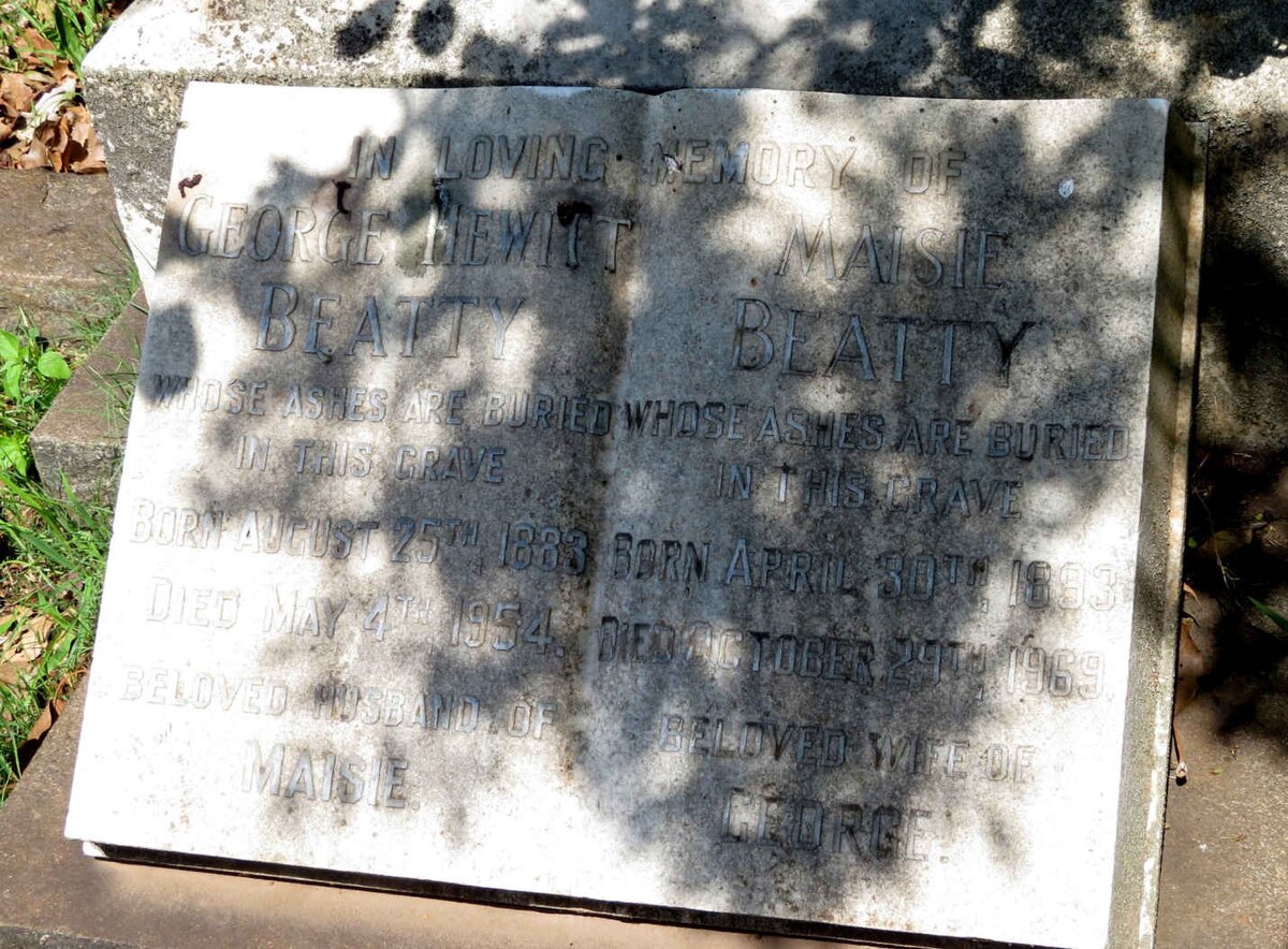 BEATTY George Hewitt 1883-1954 &amp; Maisie 1893-1969