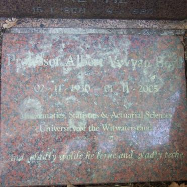 BOYD Vyvyan Eksteen 1892-1949 &amp; Victoria Alberta Nettie 1900-1980