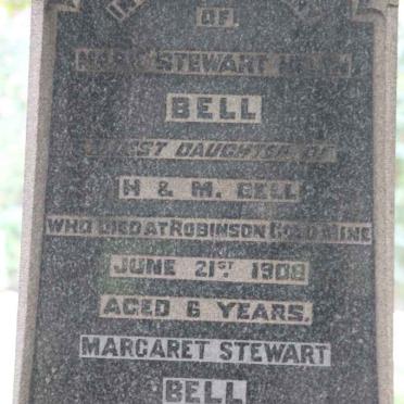 BELL Margaret Stewart 1870-1961 :: BELL Mary Stewart Helen -1908